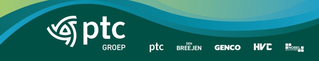PTC Groep banner avec les entités